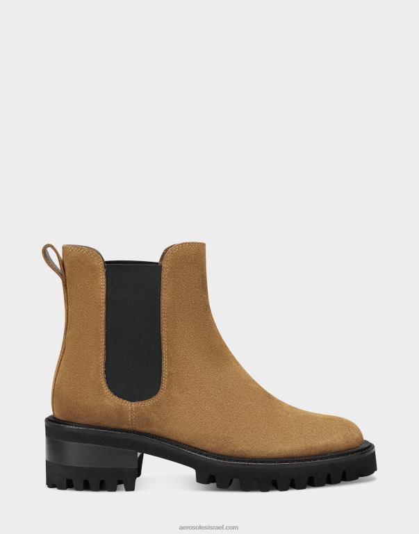 נשים Aerosoles זמש חום מגף קרסול 4JN6217