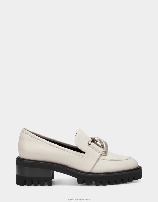 נשים Aerosoles לופר עור לבן 4JN62171