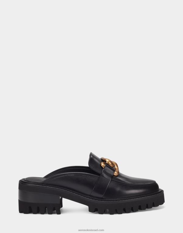 נשים Aerosoles עור שחור פרד 4JN62172