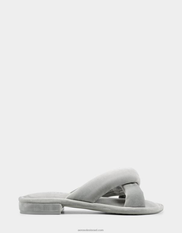 נשים Aerosoles סנדל קטיפה אפורה 4JN62305