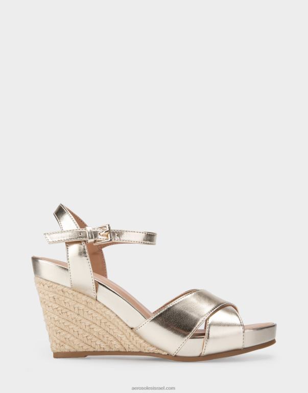 נשים Aerosoles טריז רך זהב דמוי עור 4JN62316