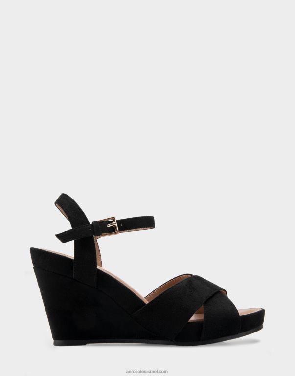 נשים Aerosoles טריז זמש מזויף שחור 4JN62320