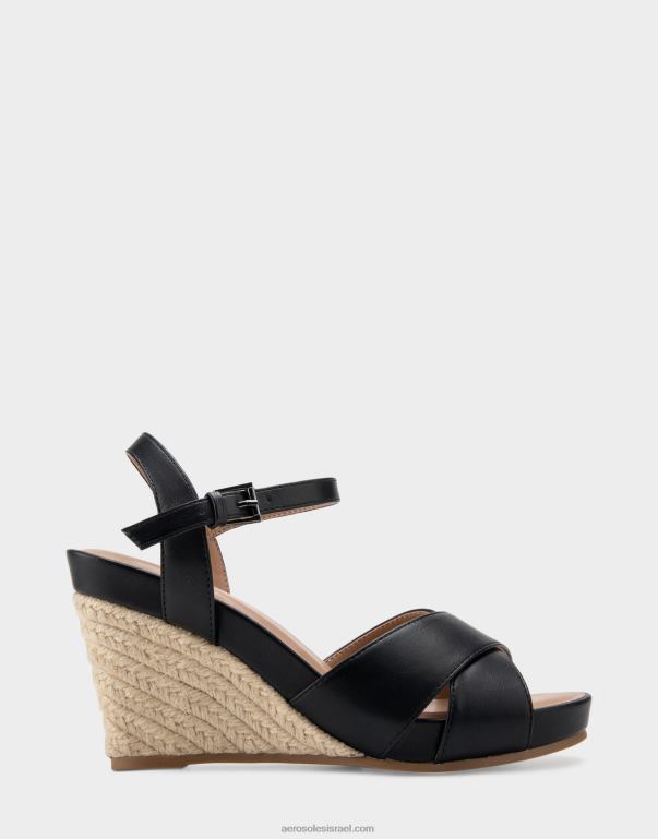 נשים Aerosoles טריז דמוי עור שחור 4JN62323