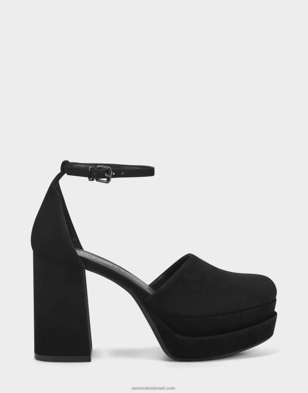 נשים Aerosoles זמש שחור משאבה 4JN62359