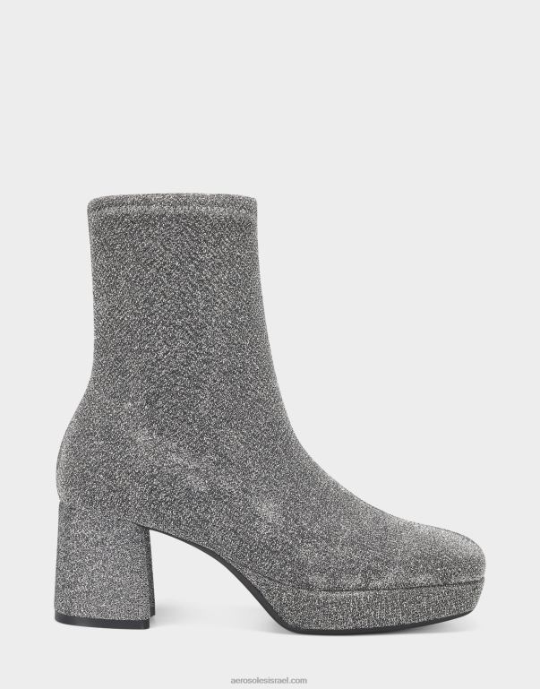 נשים Aerosoles מגף קרסול כסוף מטאלי 4JN62371