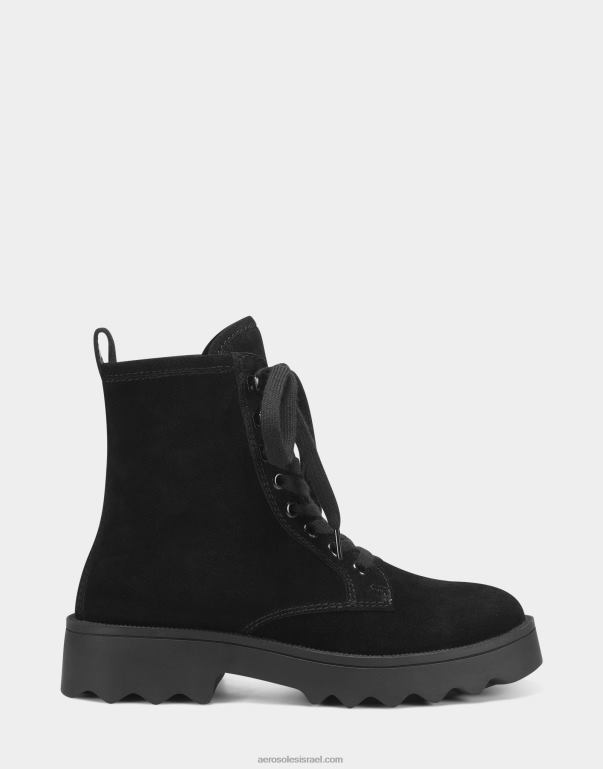 נשים Aerosoles מגף קרסול זמש שחור 4JN6241