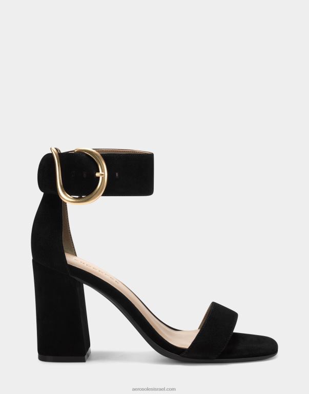 נשים Aerosoles סנדל זמש שחור 4JN62438