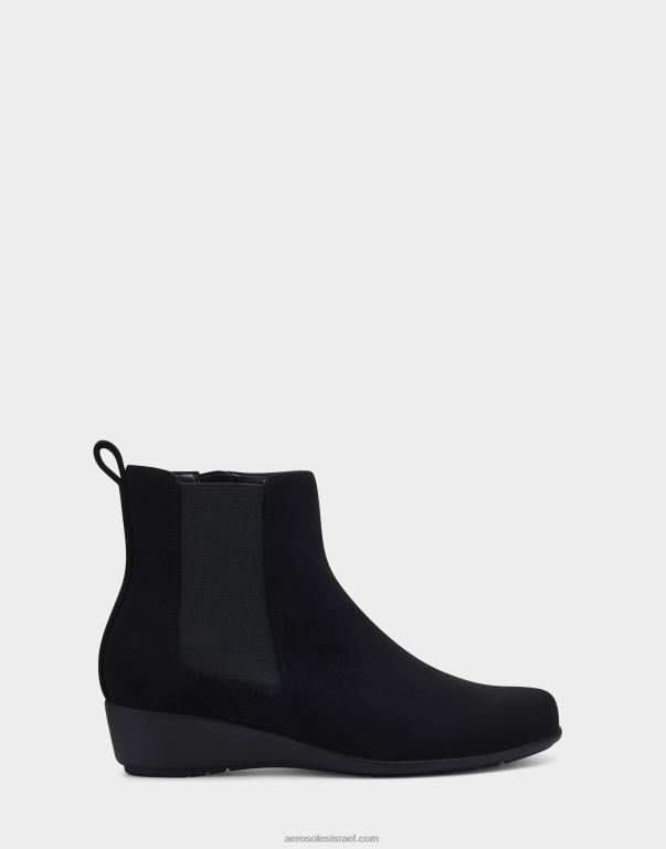 נשים Aerosoles מגף קרסול זמש מלאכותי שחור 4JN6265